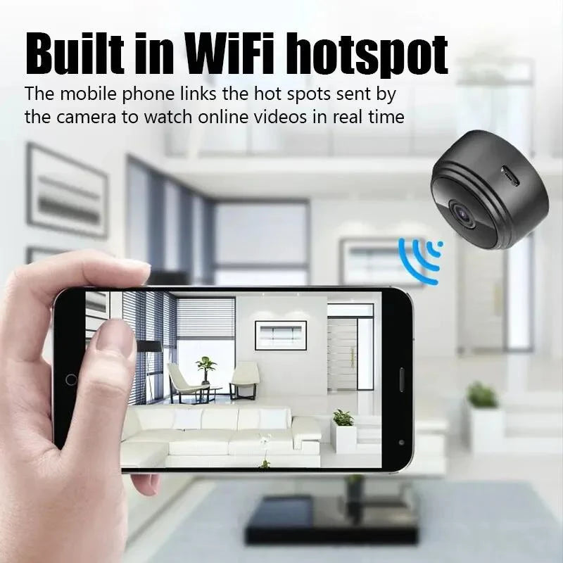 WiFi Mini Camera Wireless Video Recorder Security Protection