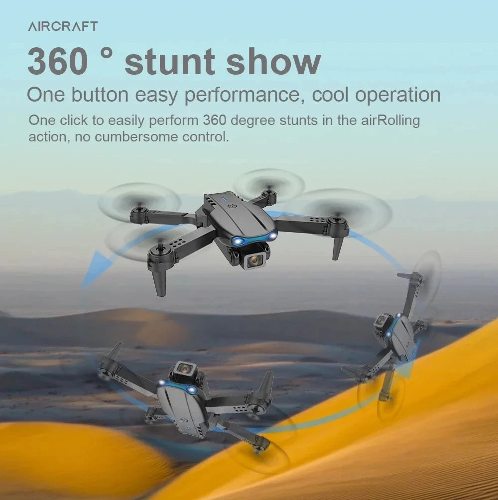 E99 K3 Pro Drone HD Professional 4k drone Dual Camera WIFI   Aircraft  Obstacle Avoidance Aerial Photography