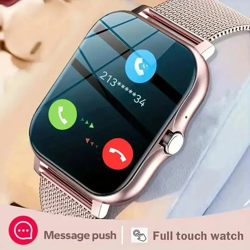 2025 Smart Watch Android Phone 1.44'' Inch Color Screen Bluetooth Call Blood Oxygen/Pressure Monitoring