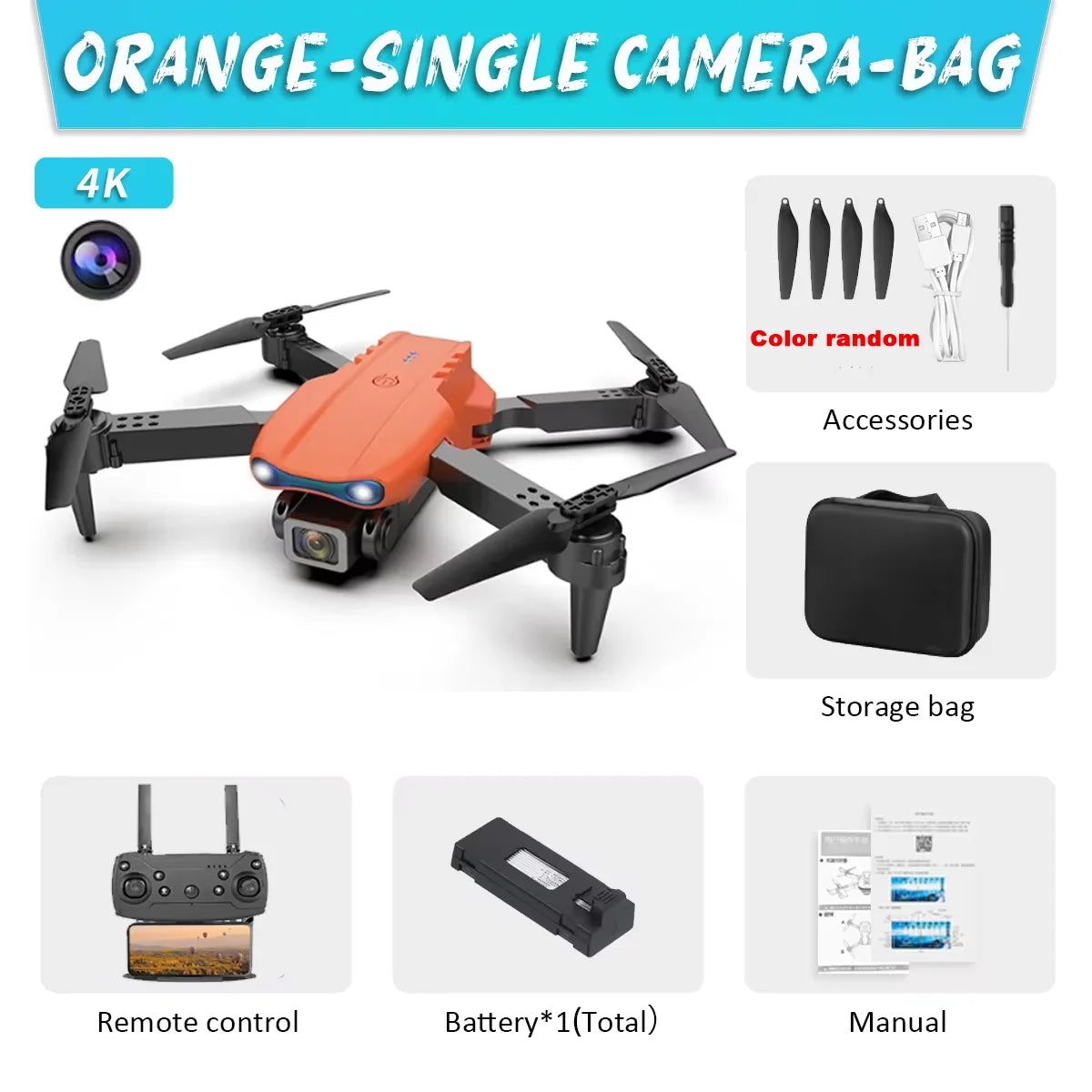 E99 K3 Pro Drone HD Professional 4k drone Dual Camera WIFI   Aircraft  Obstacle Avoidance Aerial Photography