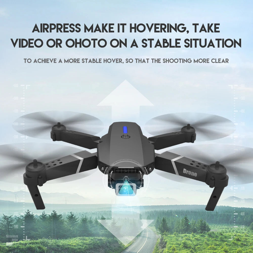 Drone 4K Professinal With 1080P Wide Angle HD Camera Foldable