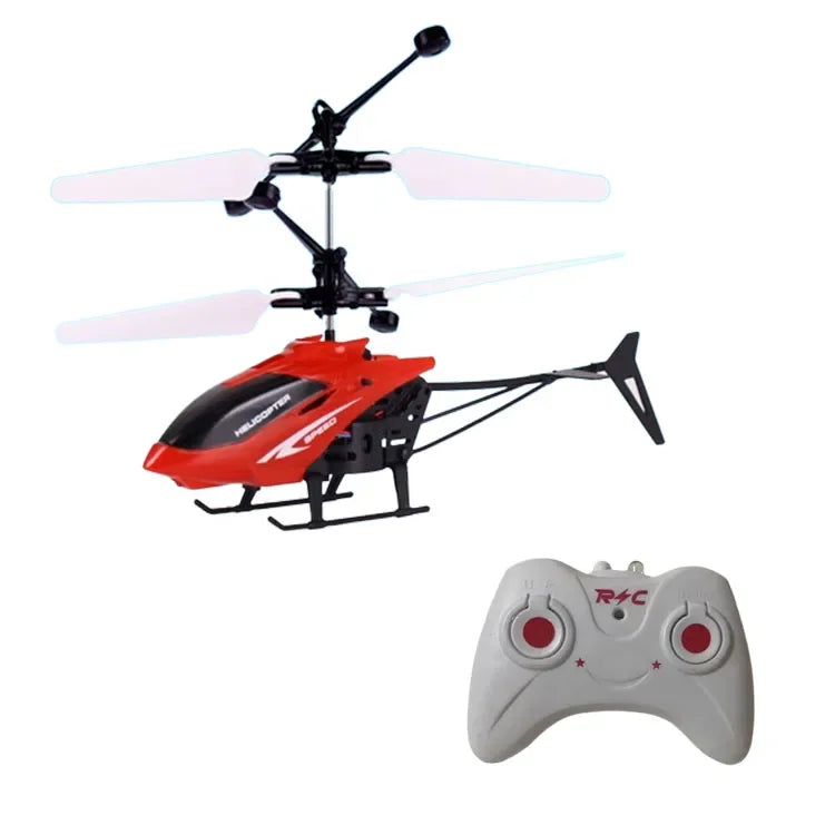 Rechargeable Mini RC 2 Channel Drone Remote Safe Fall-resistant RC Helicopters Drone Children Toys