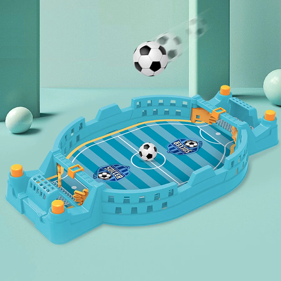 Football Table Mini Tabletop Interactive Game, Soccer Tabletops Competition Sports Games Desktop Catapult Toys for Family Game