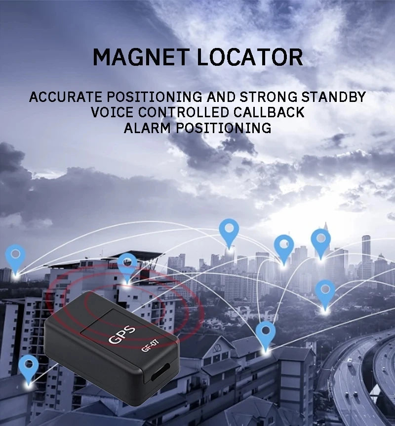 Mini  GPS Real Time Tracking Positioner Strong Magnetic Anti-lost Locator