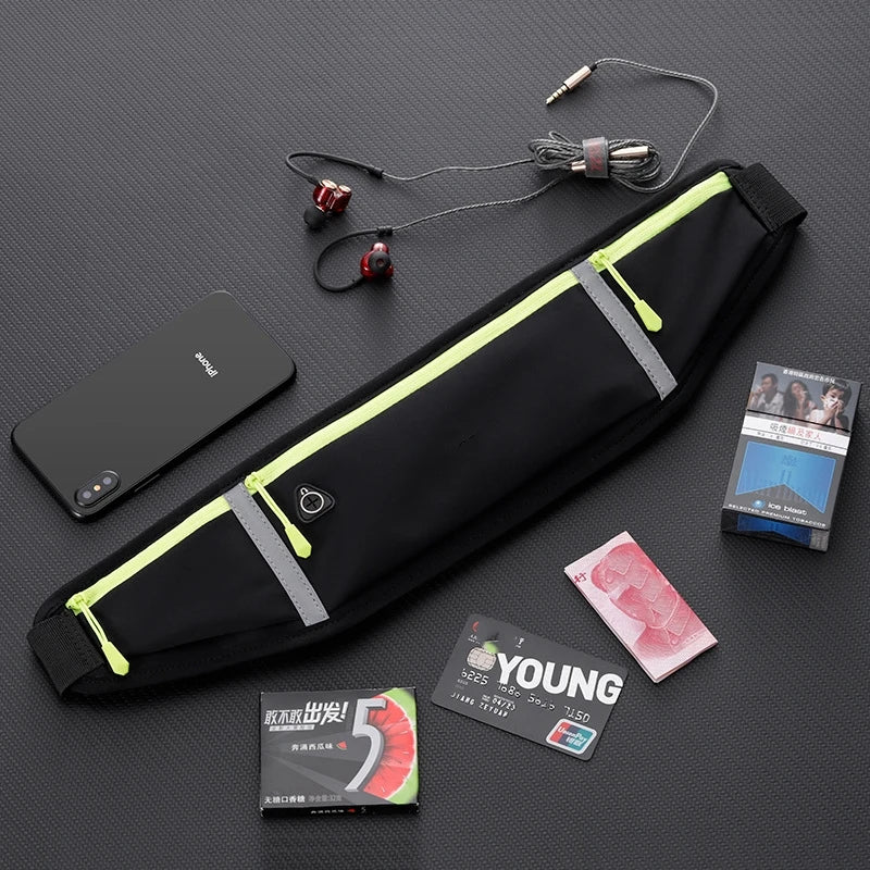 Running Mobile Phone Pocket Sports Bag Multi-function Outdoor Equipment Waterproof Invisible Ultra-thin Mini Belt Bag