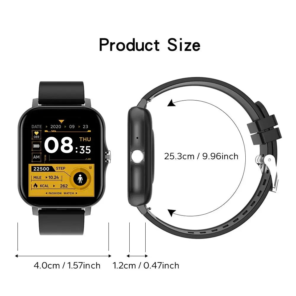 2025 Smart Watch Android Phone 1.44'' Inch Color Screen Bluetooth Call Blood Oxygen/Pressure Monitoring