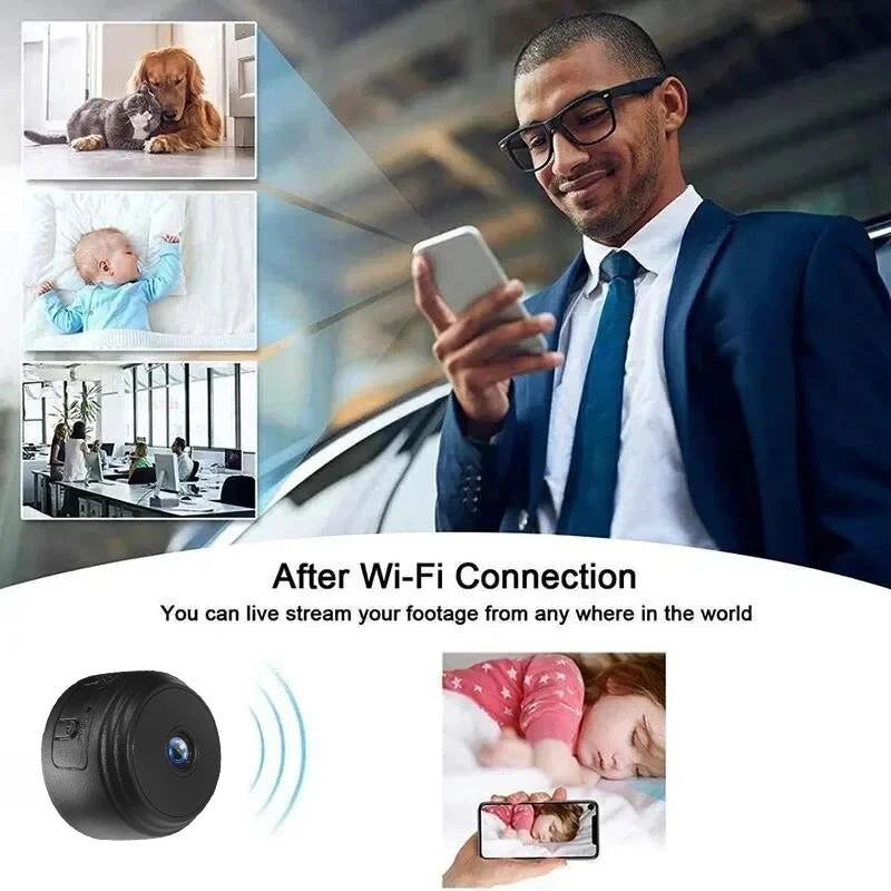 WiFi Mini Camera Wireless Video Recorder Security Protection