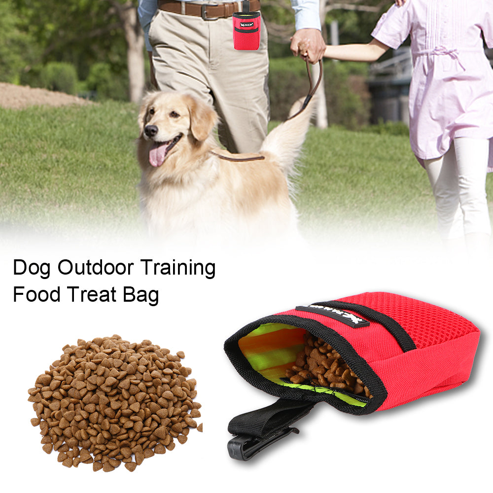 Pet Feed Pocket Dog Accessories For Dog Outdoor Training Snack Training Obedience Bag Pet Food Treat Bag Waist Pouch